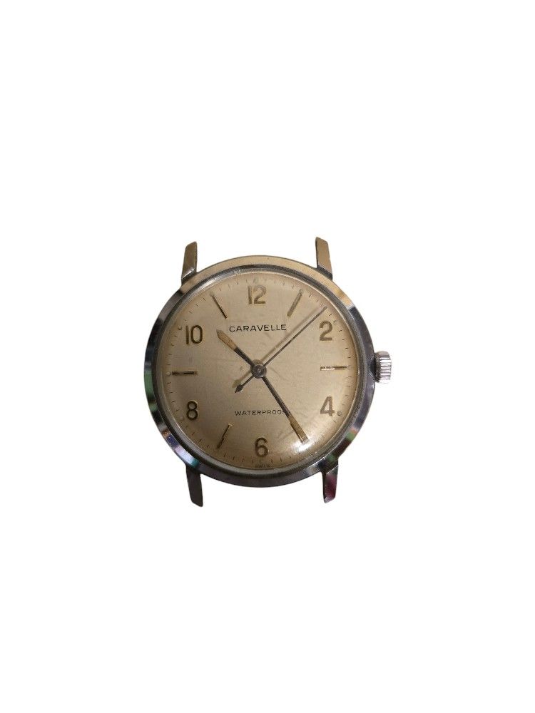 vintage CARAVELLE waterproof antimagnetic working wristwatch
