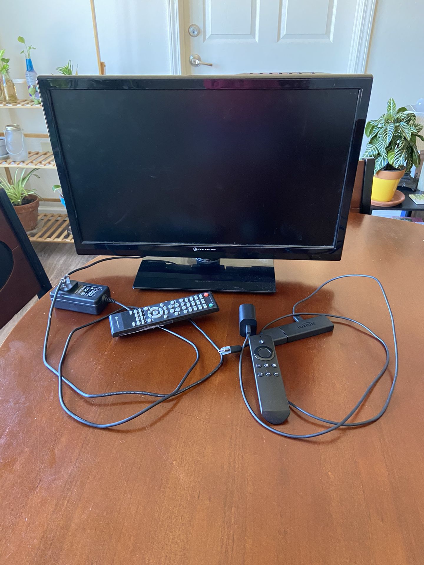 Amazon Fire stick and 22 inch tv combo