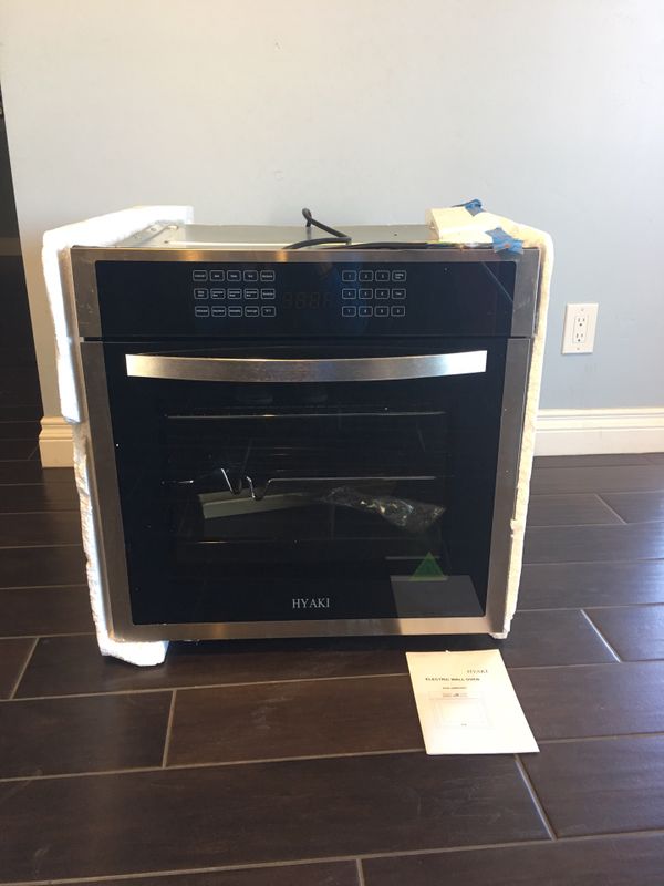 HYAKI 24" 12 Cooking Style W/ Rotisserie Function Electric BuiltIn