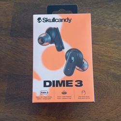 Skullcandy Dime 3 Wireless Earbuds - Black