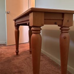 Real Wood Console Table