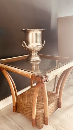 Square coffee table for inside or outside