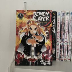 Demon Slayer Manga 8-16