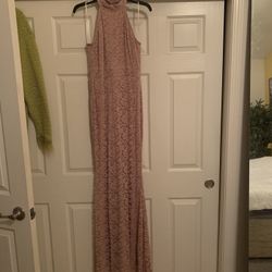 Pink Maternity Dress