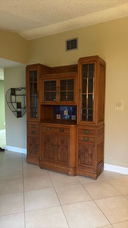 Antique Hutch/ China Cabinet **MOVING SALE, MUST GO**