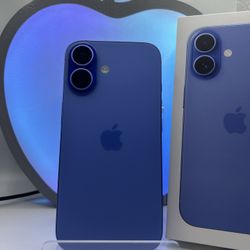 iPhone 16 Ultramarine 128GB Unlocked Used Authentic Clean