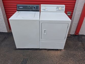 Speed Queen Commercial Heavy Duty Washer and Dryer set.