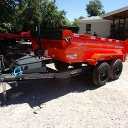 Horizon 5 x 10 Low Side Dump 10k Trailer