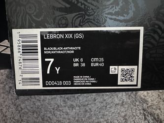 2022 LeBron 19 'Black Green Glow' Basketball Shoes