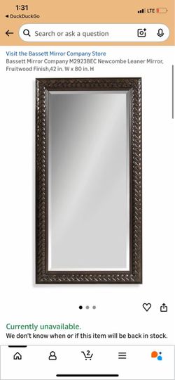 huge mirror (standing only)