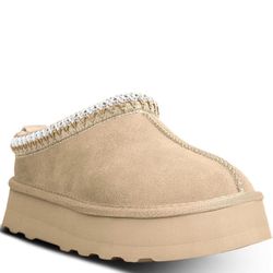 Women's Platform Mini Boots Slippers