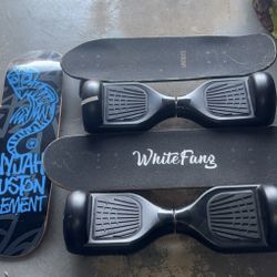Set Of Skateboards/Hoverboards 