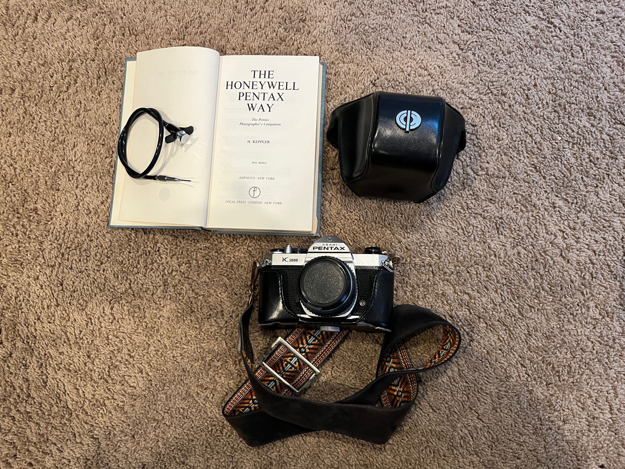 Pentax K1000 Camera With 50mm Lens