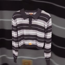  FB County Long Sleeve Charlie Brown Crop Top
