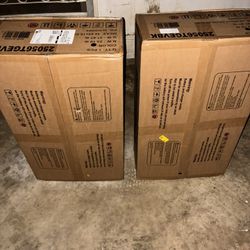 2-Black Ride On Truck Car W/Remote Control And LED LIGHTS