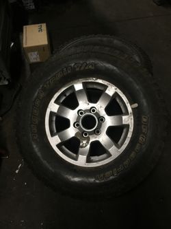 Used spare tire 285/70R17