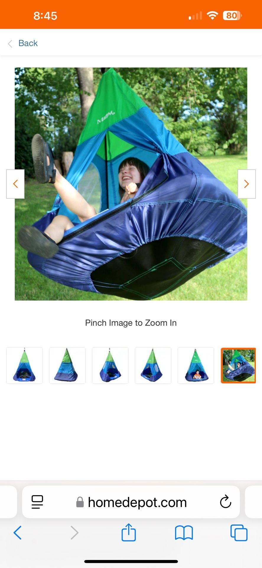 Tent Swing