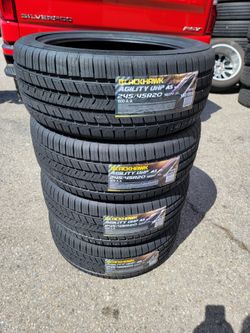 245 45 20 NEW TIRES CAMARO MUSTANG CHALLENGER CHARGER MAGNUM CHRYSLER300