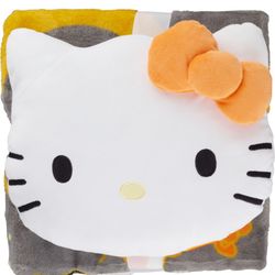 Hello Kitty Pillow & Blanket