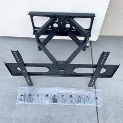 $40 (New) Swivel tv wall mount for 37-75” tvs full motion and tilt bracket vesa 600x400mm, max 110lbs 