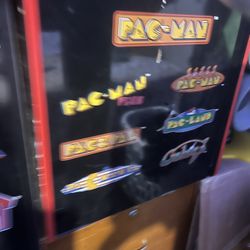 Pac Man 1 Up Arcade Game