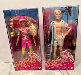 Barbie & Ken dolls. Barbie Movie . New Mattel