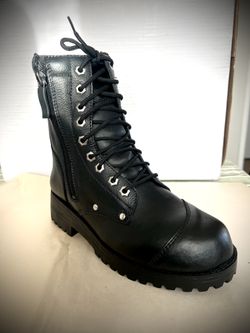 Black Leather Boots