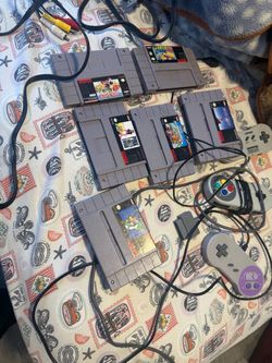 Super Nintendo parts