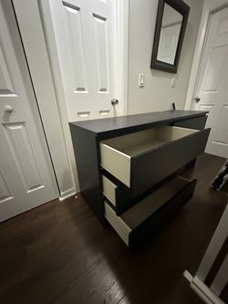 Black dresser