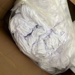 Box Of Polyester And Cotton Fabric 