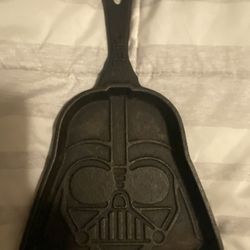 Darth Vader Cast Iron Skillet Cookie or Pancake Pan