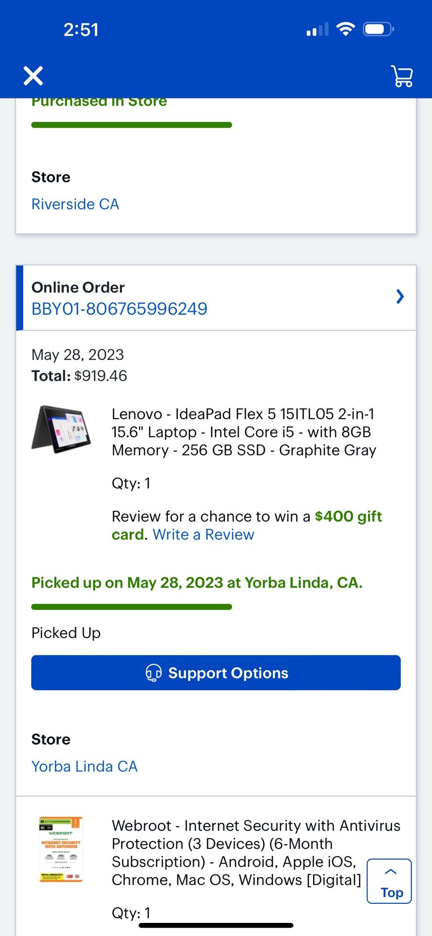 Selling Ideapad Flex 5 (laptop)