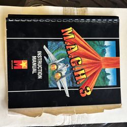 MACH 3 Arcade Game Service Manual 