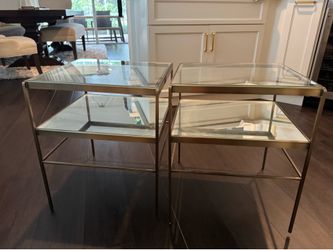 Pottery Barn accent tables