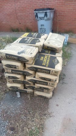 Cement bags