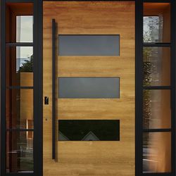 High Density Composite  Front Door | Custom sizes available | $150 per square footage