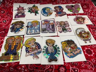 Girl power y2k stickers