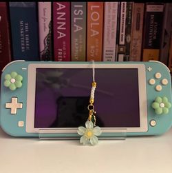 Nintendo Switch Lite (Shell Swap) (Cherry Blossom Sakura Turquoise/Pale Yellow)