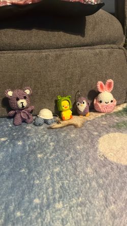 Crotchet Hand Made Key Chains
