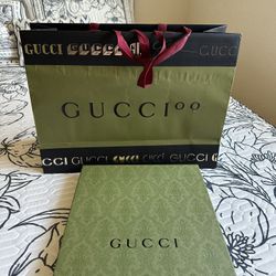 Gucci Gift Box. Including Everything In Pics. Pls See  Pics For Size