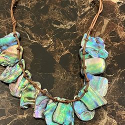 Wild Jewels Paua (New Zealand Abalone) necklace