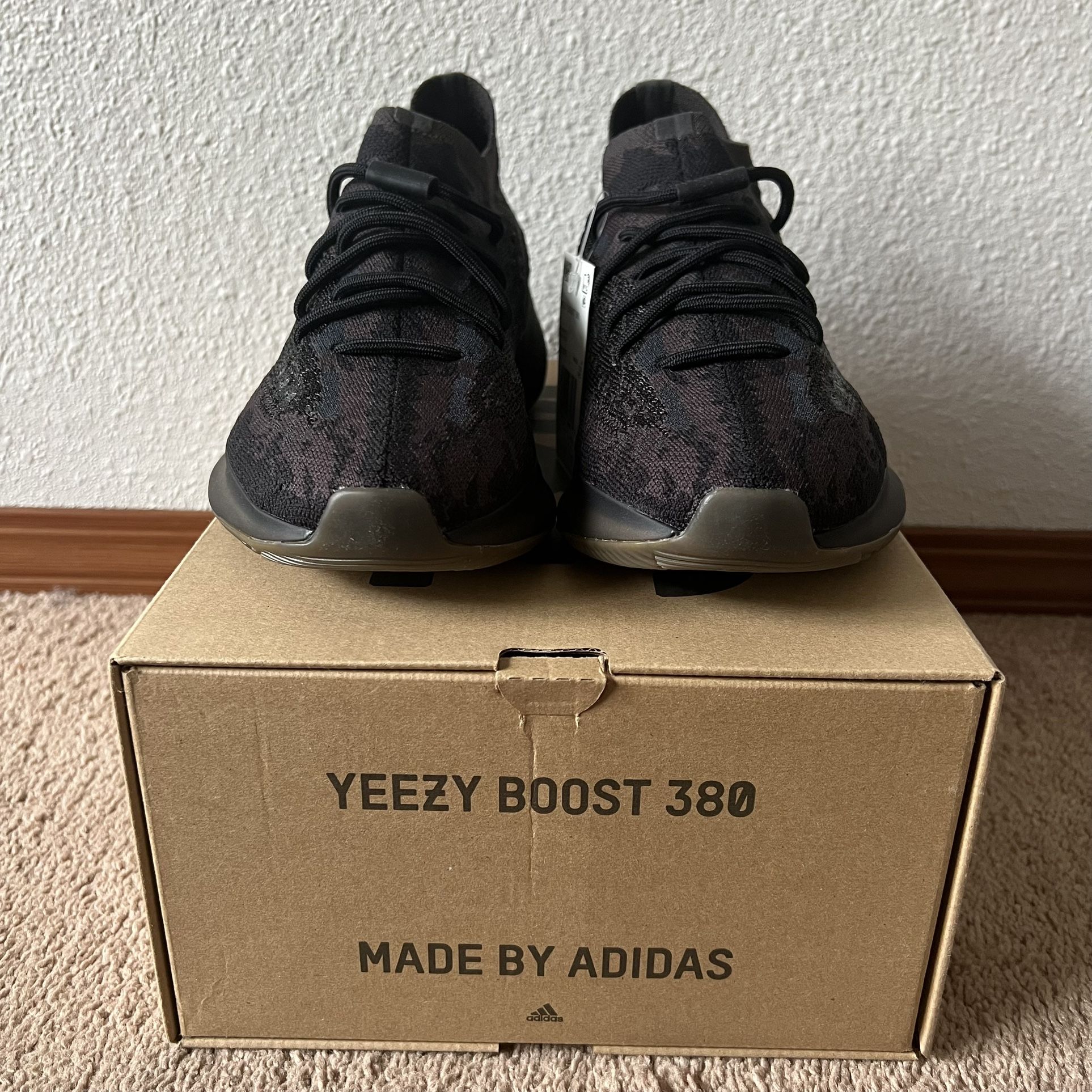 Yeezy Boost 380 Kanye West YZY Men’s Onyx Athletic Casual Tennis Shoes NEW Yeezy Boost 380 Kanye West YZY Men main image 2
