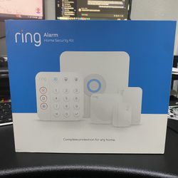 Ring - Alarm 8-piece Security Kit - White