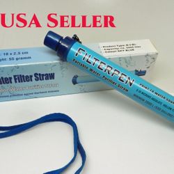 Outdoor Personal Life Saving Straw Emergency Survival Gear Water Purifier Hiking