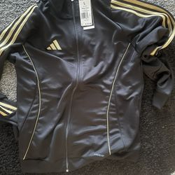 Adidas Black/Gold Track Jacket