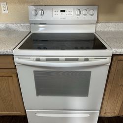 White Frigidaire electric stove