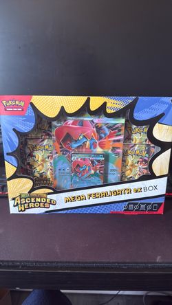 Ascended Heroes Mega Feraligatr ex Box