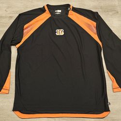 Cincinnati Bengals Official NFL Men's XL Long Sleeve Shirt 