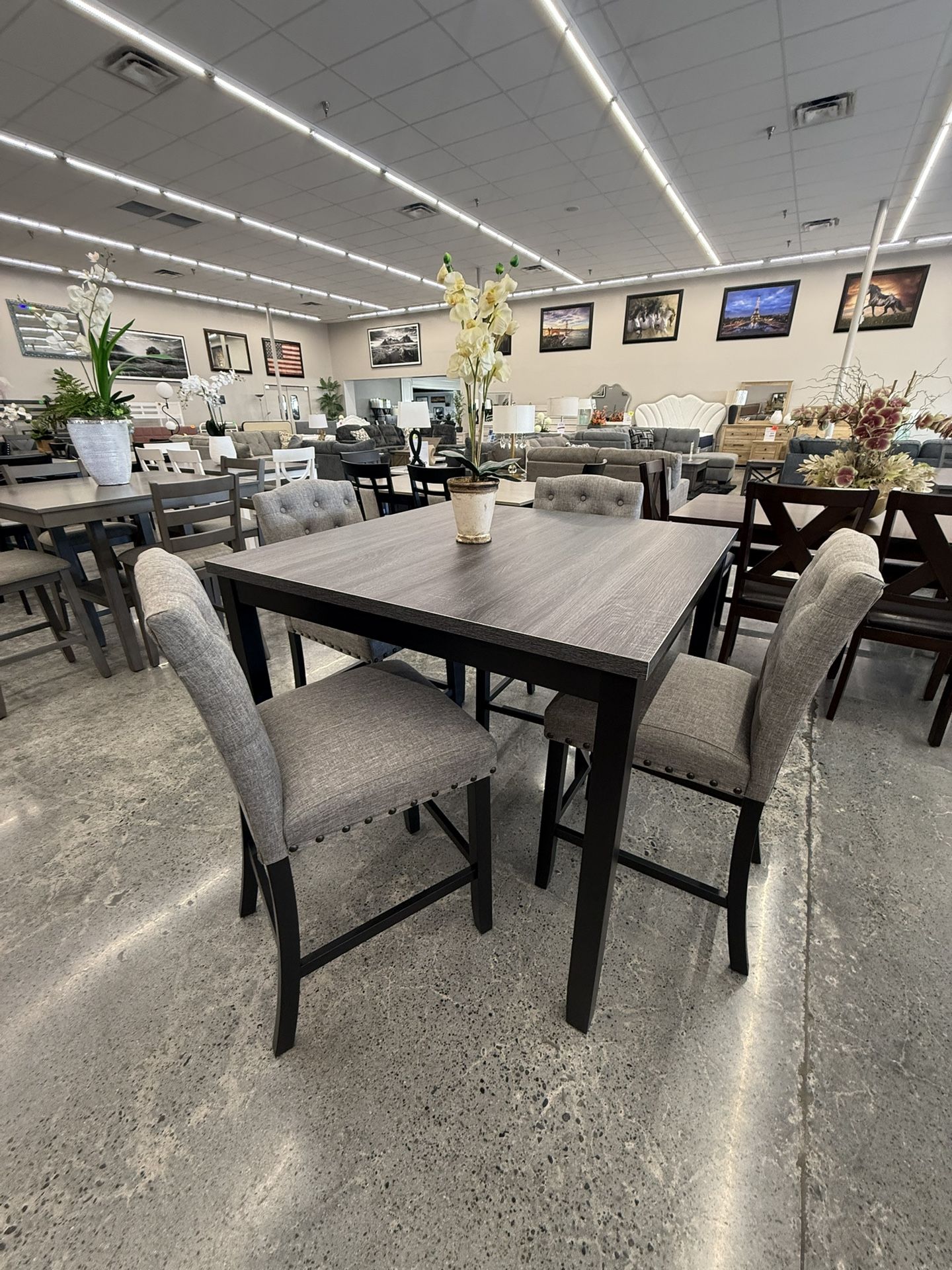 5 PC DINING TABLE SET