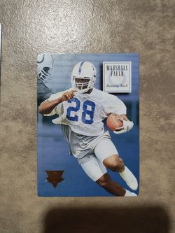 vintage 1994 Skybox Premium #158 Marshall Faulk Football Card